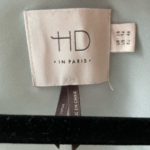 Mint HD in Paris (Anthropologie) scalloped edge blouse - Picture 4 of 4